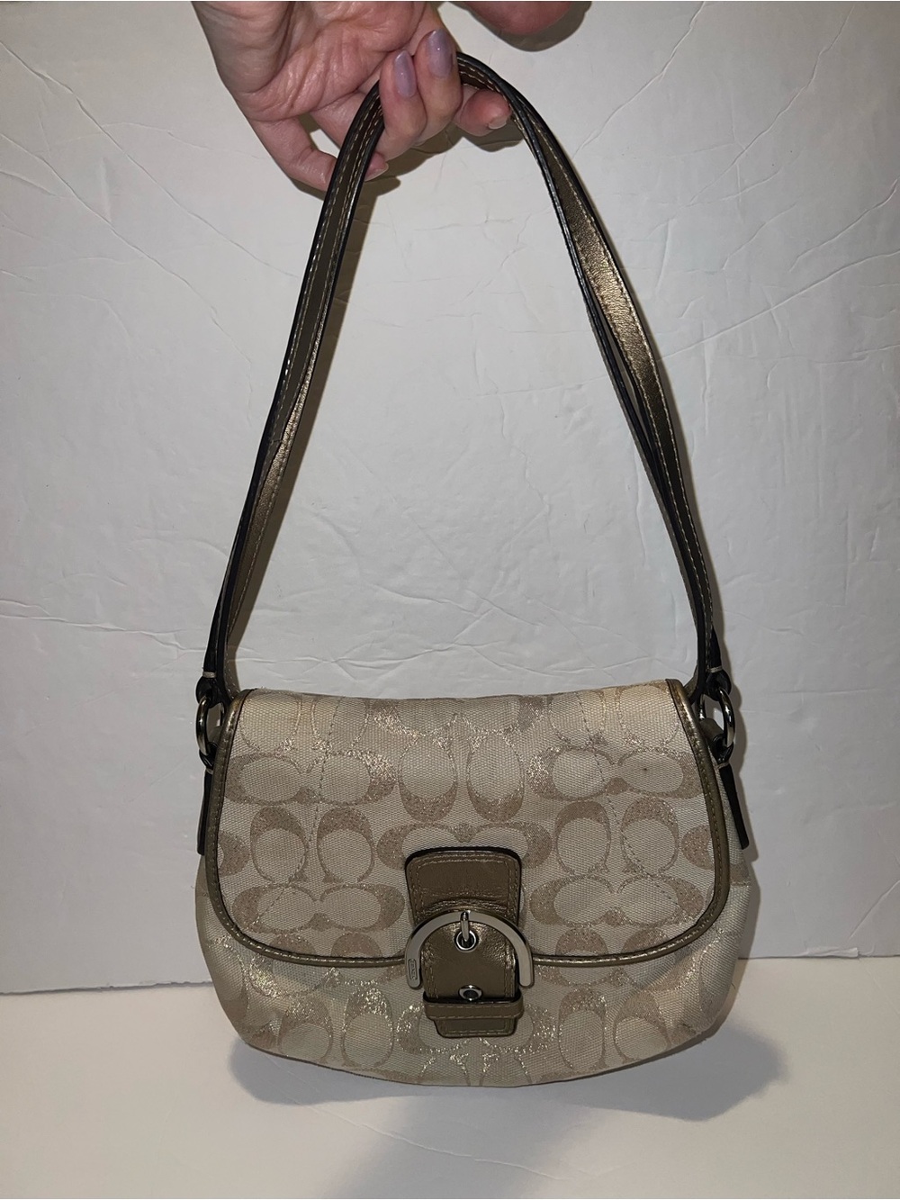 Coach Y2K Soho Signature Flap Bag